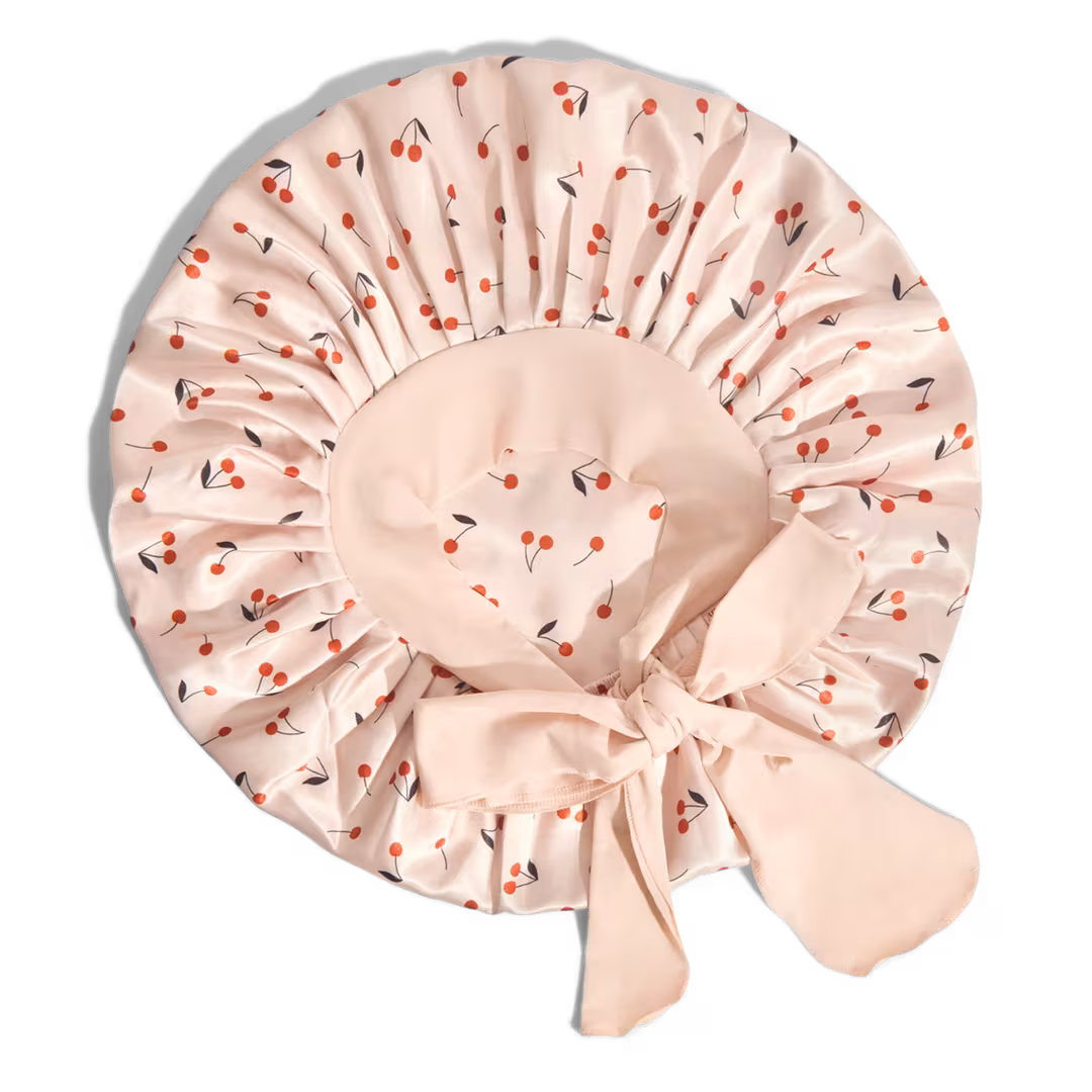 Kitsch  Adjustable Oversized Satin Bonnet