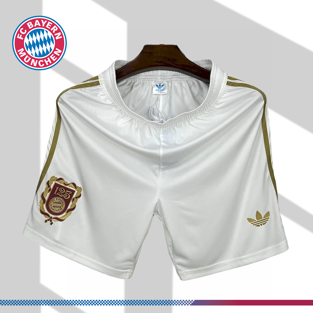 2025/2026 Bayern Munich 125th Football Shorts (Fan Edition)