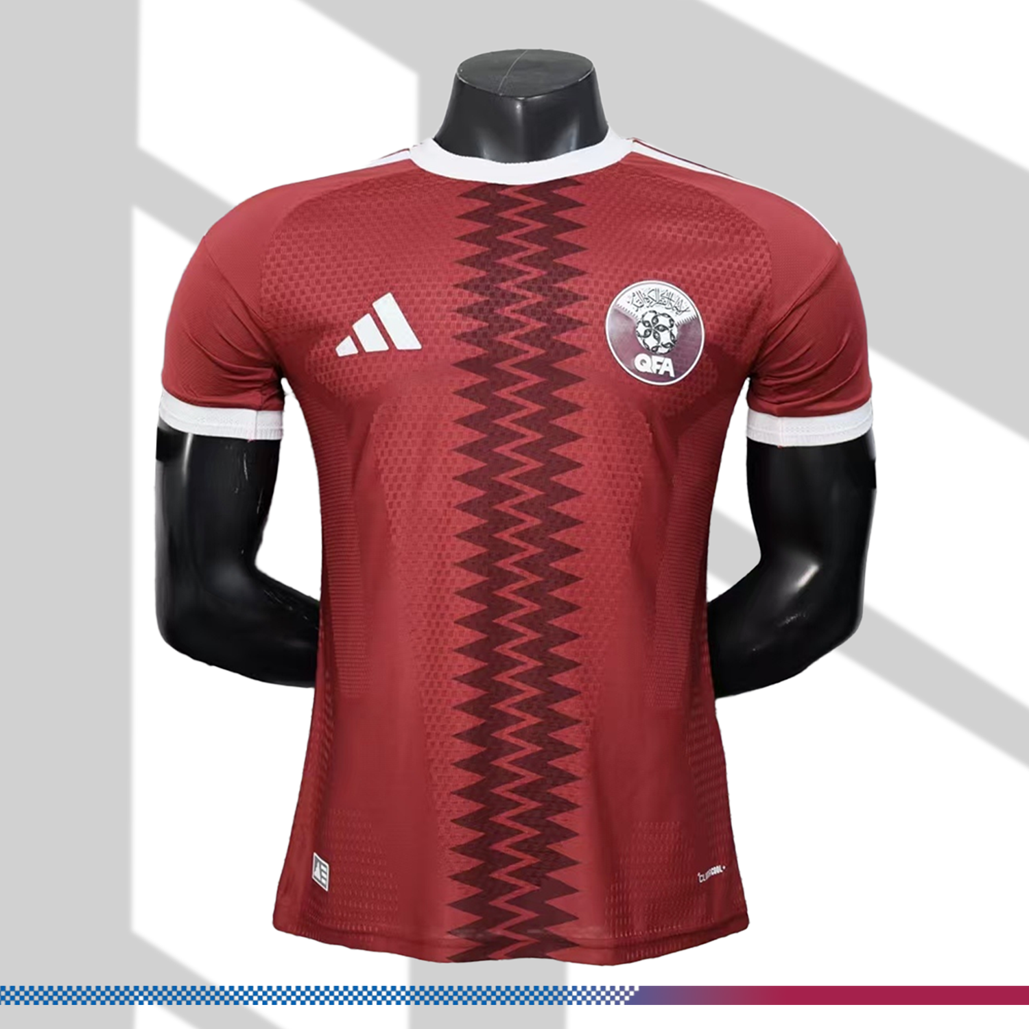 2026 Qatar Home Football Shirt (Player Edition)