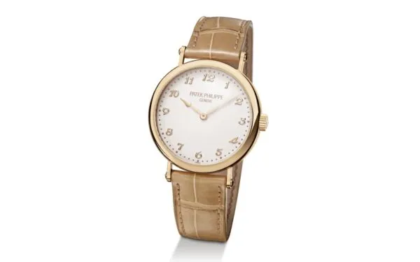 Replica Calatrava 7200R-001 Patek Philippe Ultra-thin mechanical self-winding movement.  34.6 mm,Rose gold,
