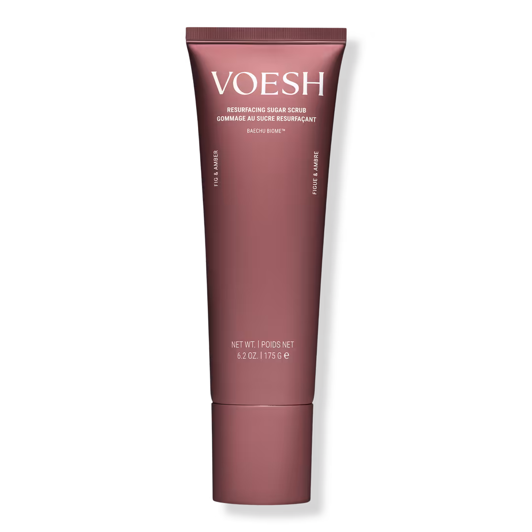 VOESH  Resurfacing Sugar Body Scrub with AHA for Smooth Radiant Skin