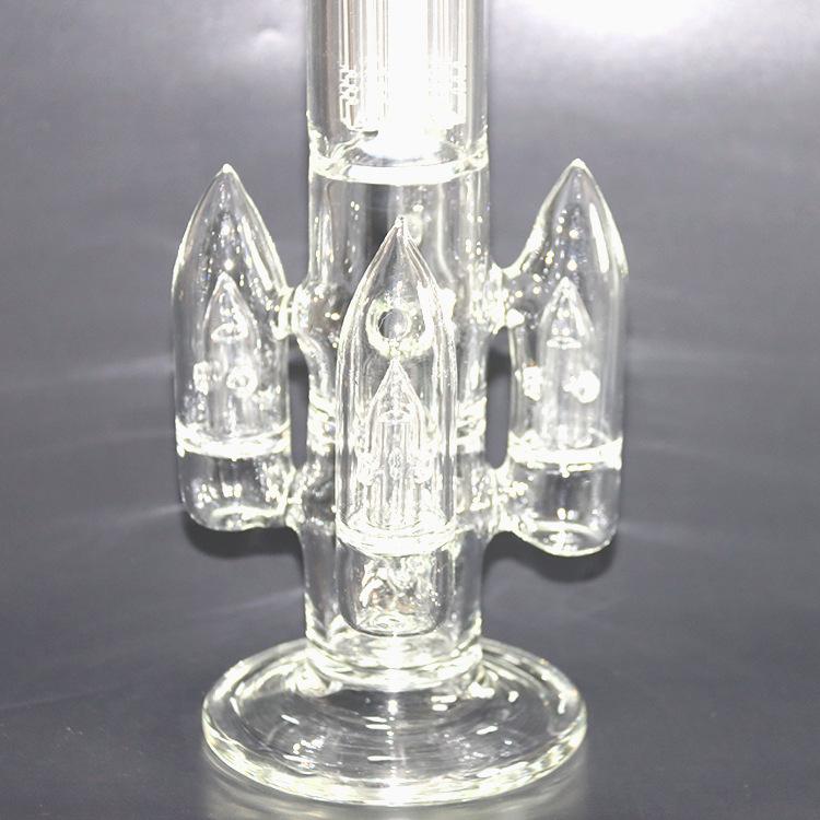 11 Rocket Tree Perc Glass Bong