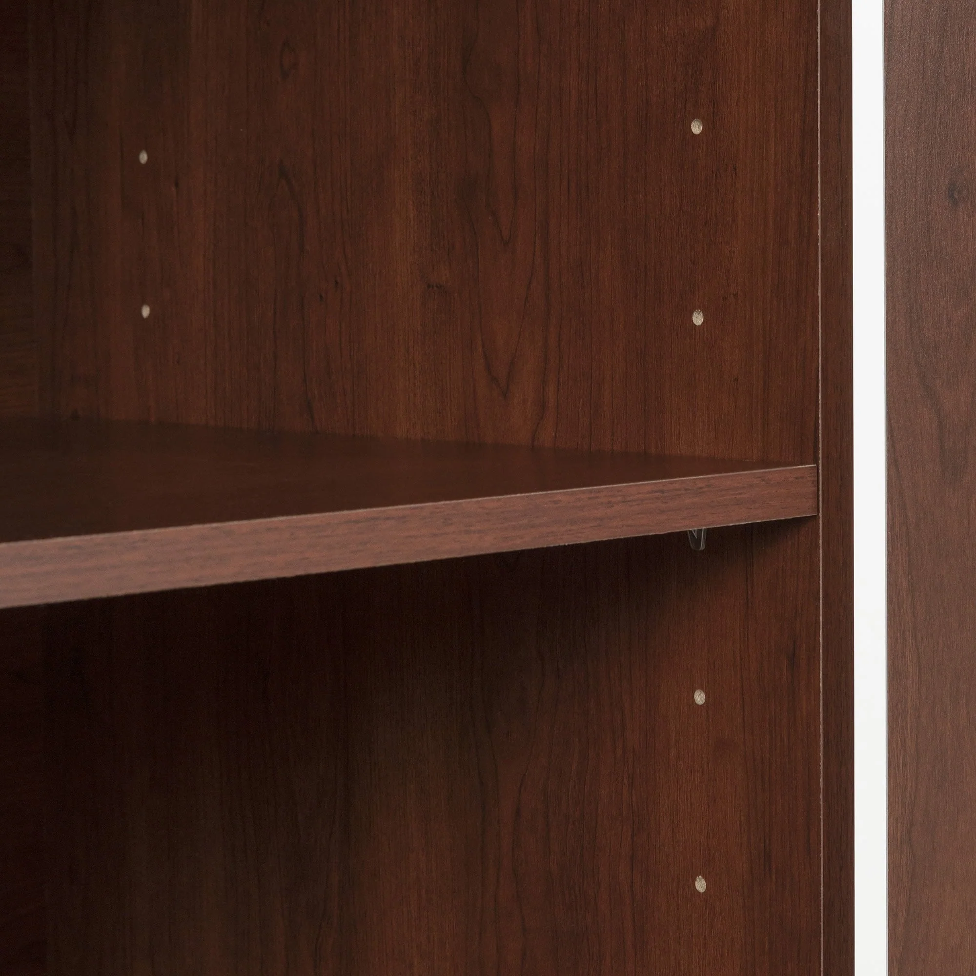 South Shore Morgan 2 - Door Storage Cabinet, Royal Cherry