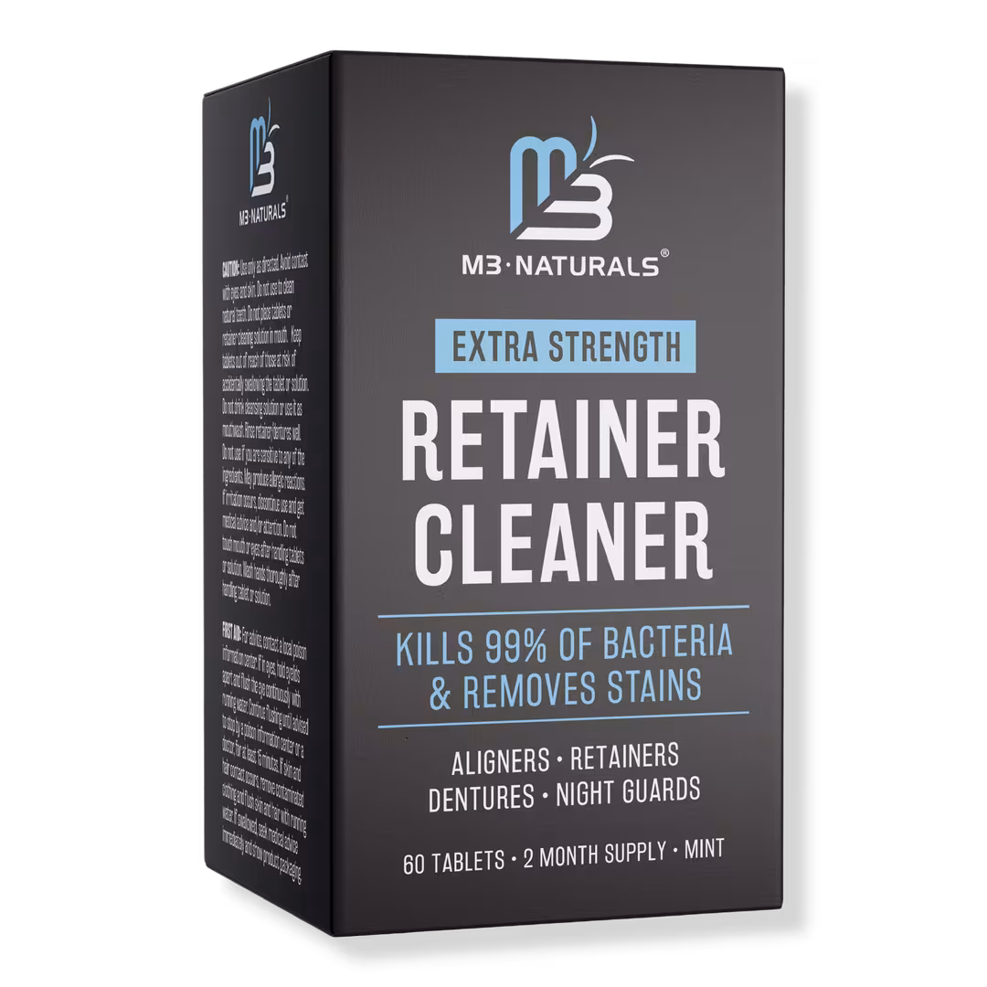 M3  M3 Mint Retainer Cleaner Denture & Retainer Cleaning Tablets