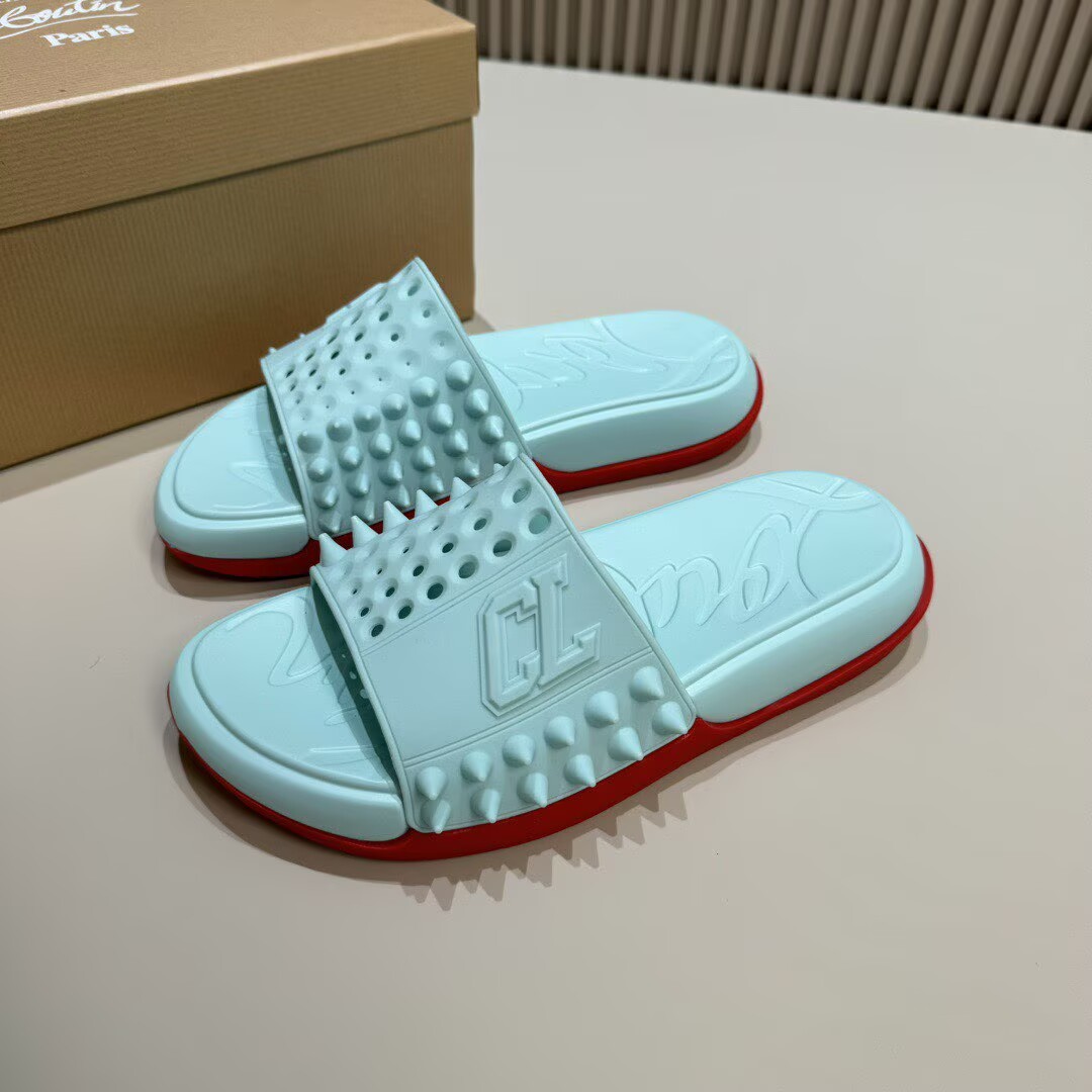 CHRISTIAN LOUBOUTIN SLIPPERS - CCSHOES