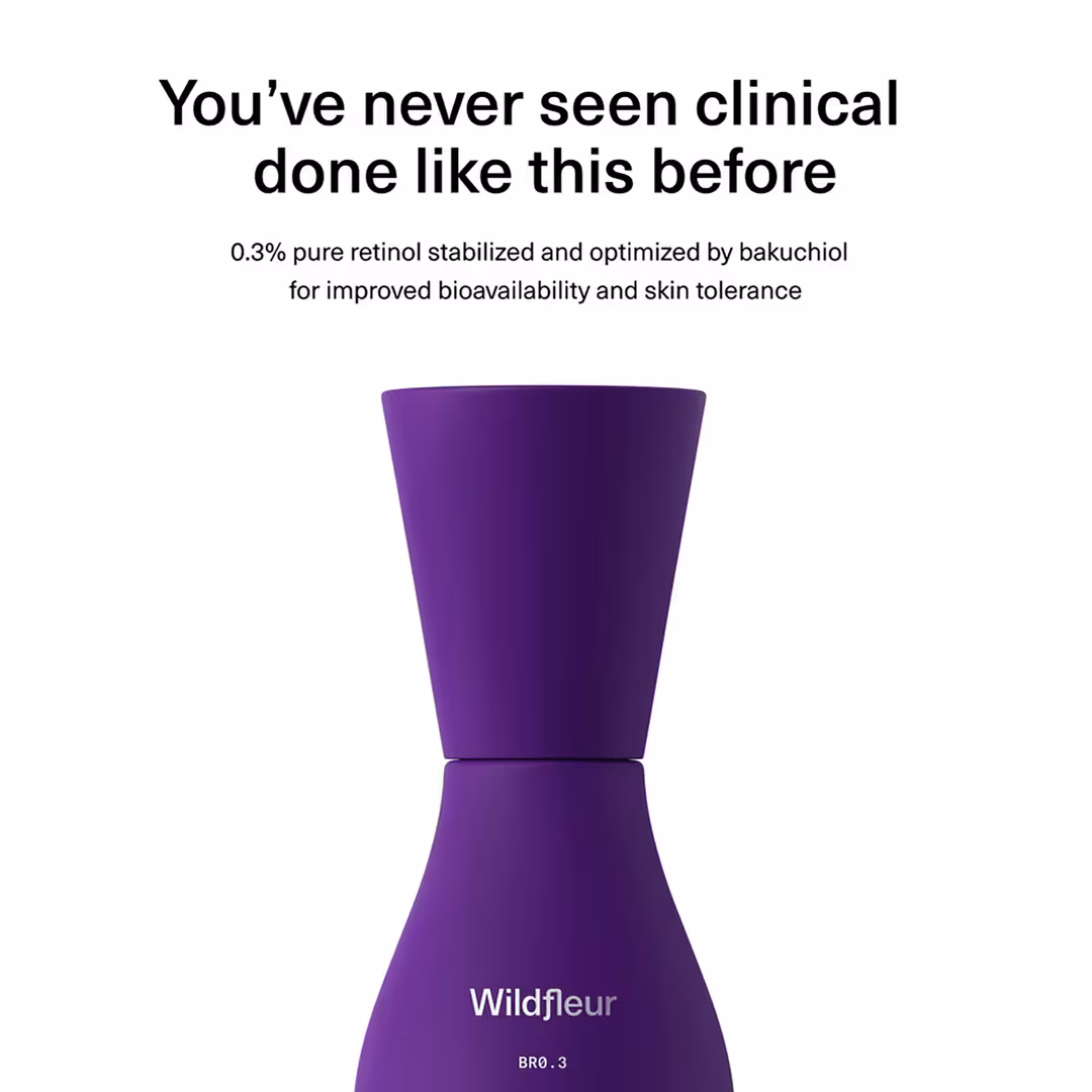 Wildfleur  Pure Retinol 0.3% + Bakuchiol Renewing Serum