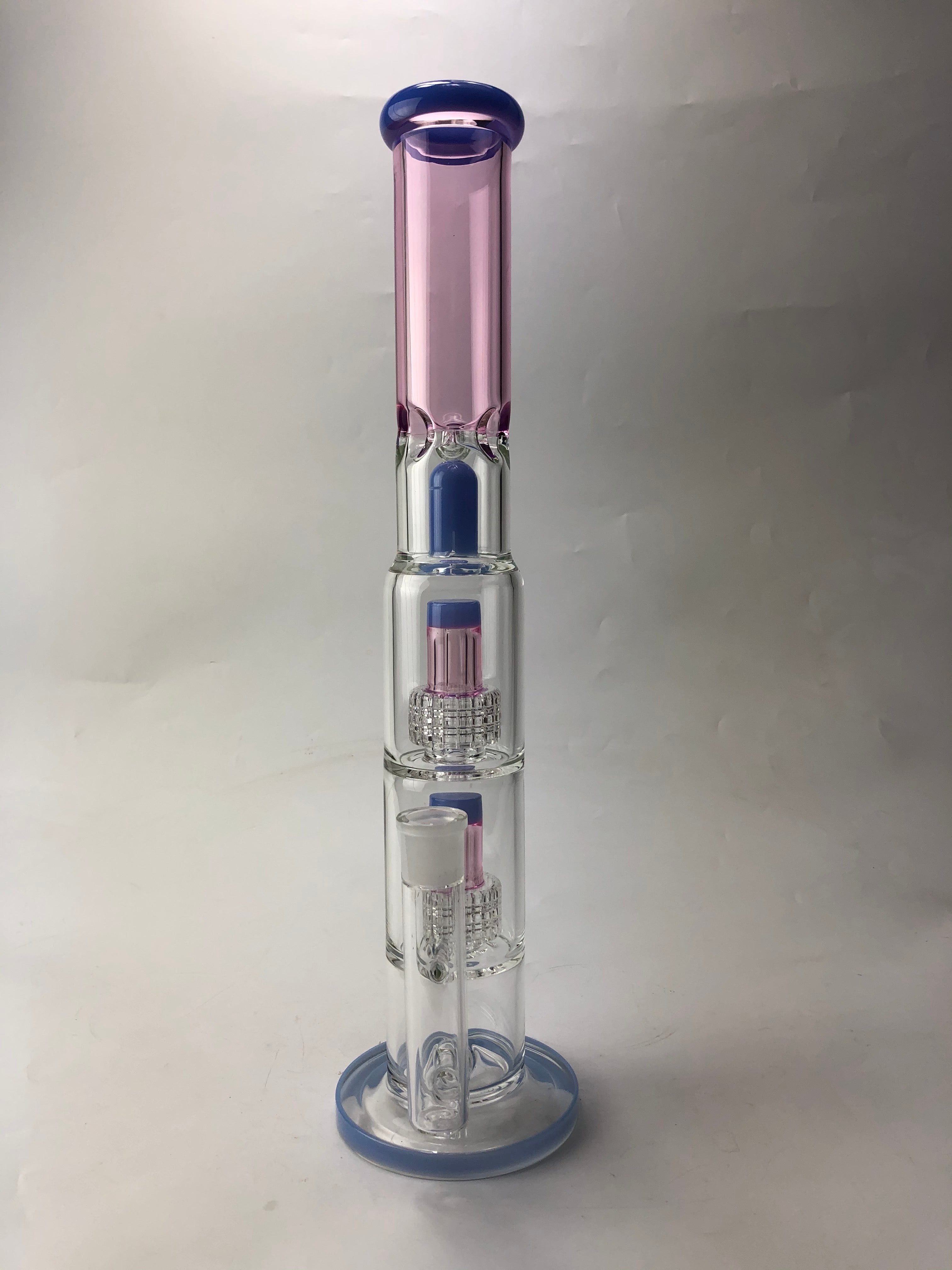 17 Double Matrix Perc Water Bong