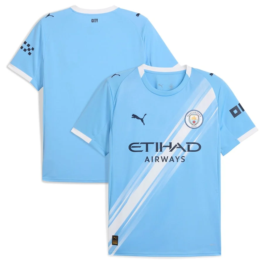 Manchester City Home Jersey Men 2025 2026 Blue