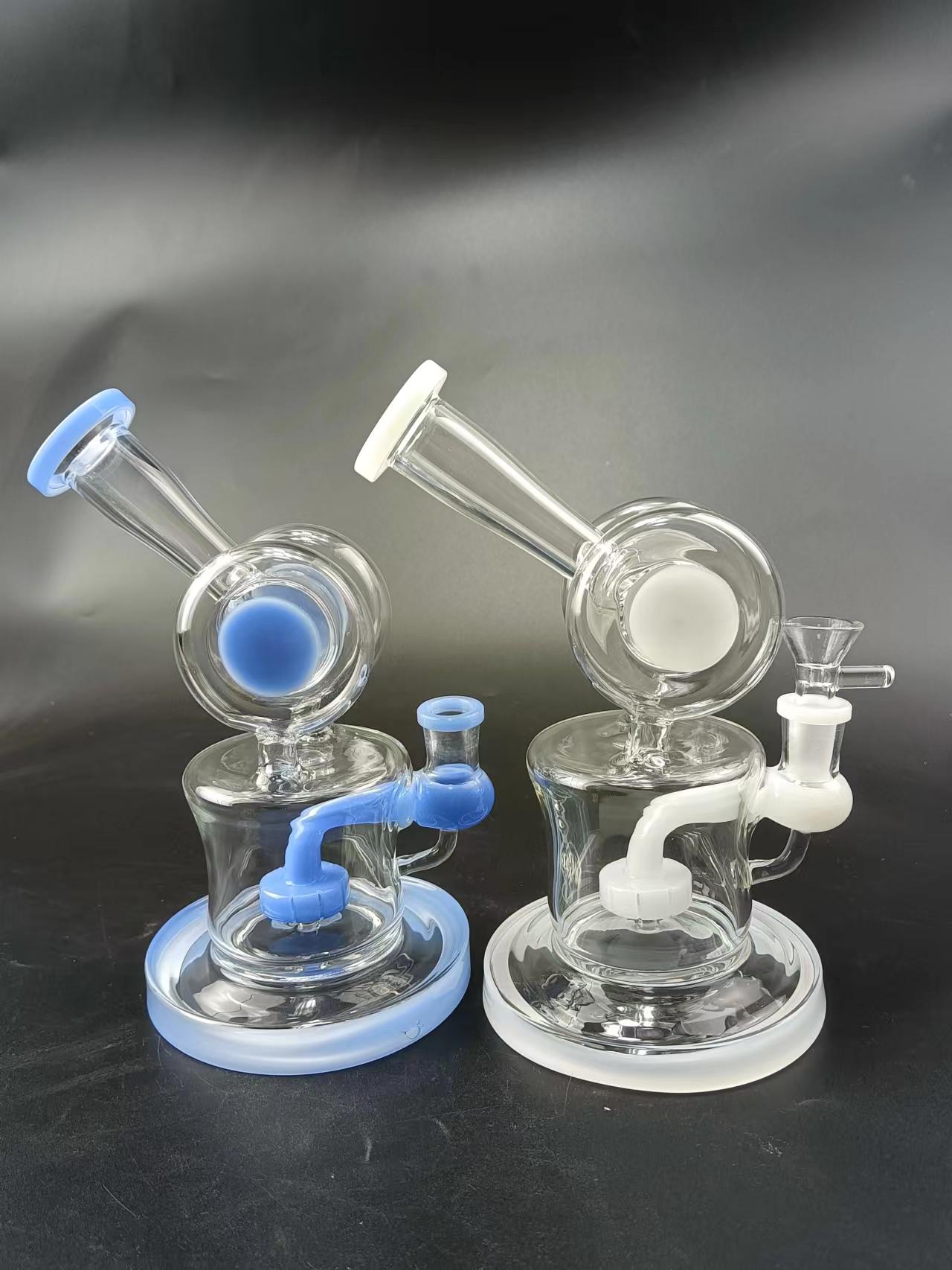 8 Showerhead Perc Double Chamber Dab Rig