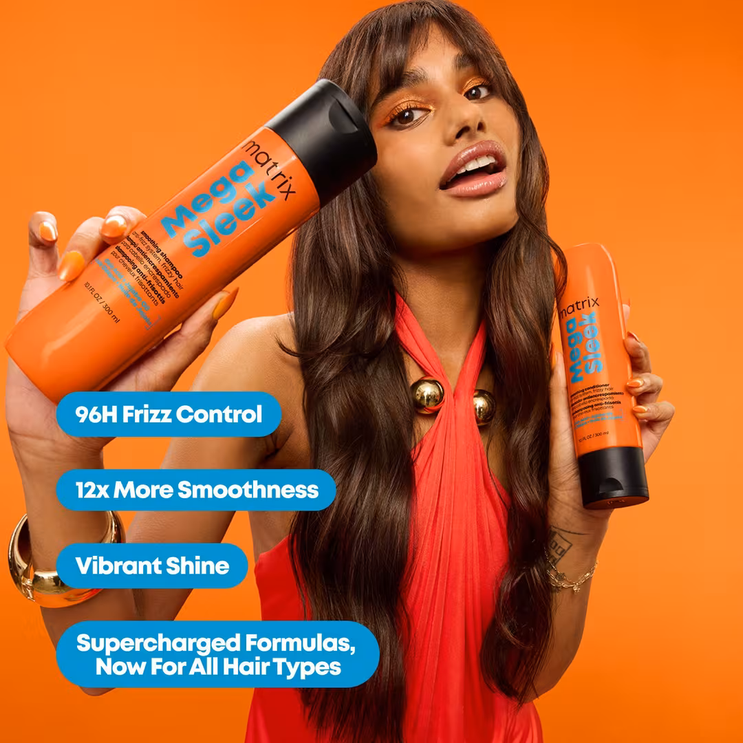 Matrix  Mega Sleek Anti-Frizz Smoothing Shampoo