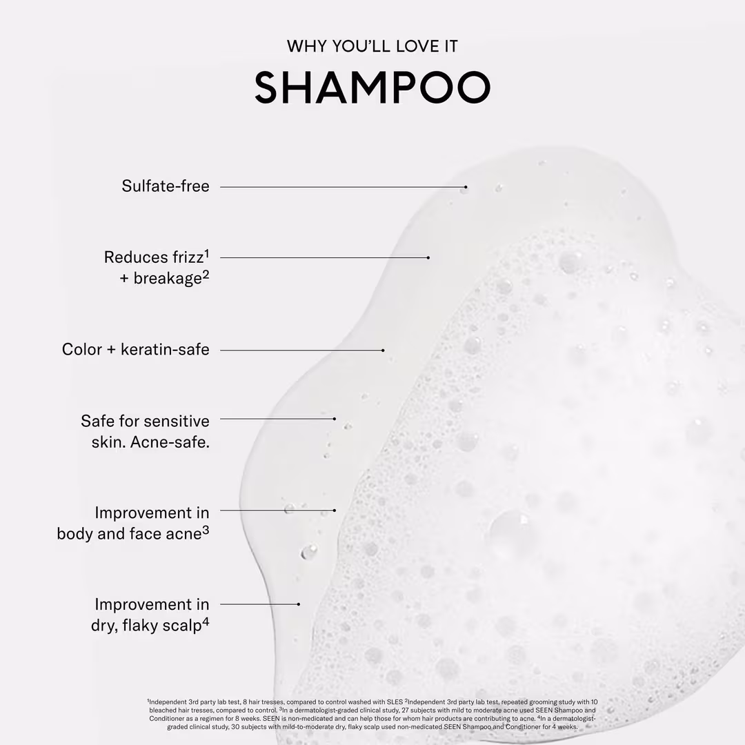 SEEN  Shampoo, Fragrance Free