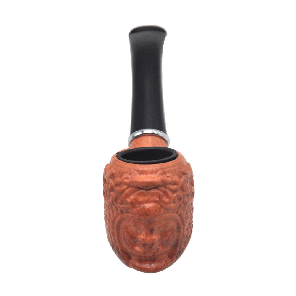 Classic Engraved Wooden Pipe