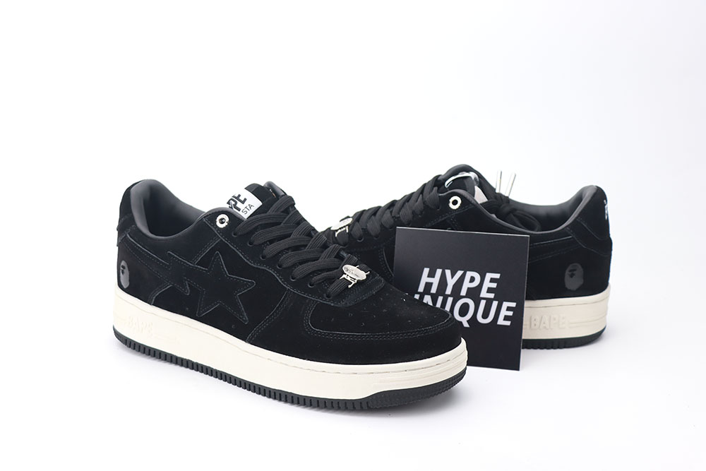 A Bathing Ape Bape StaBlack Suede