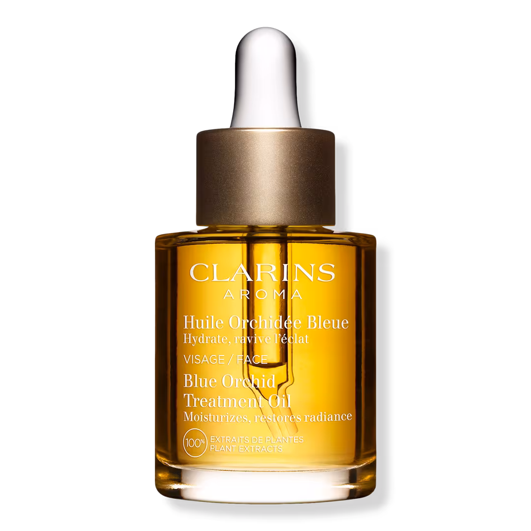 Clarins  Blue Orchid Radiance & Hydrating Face Treatment Oil