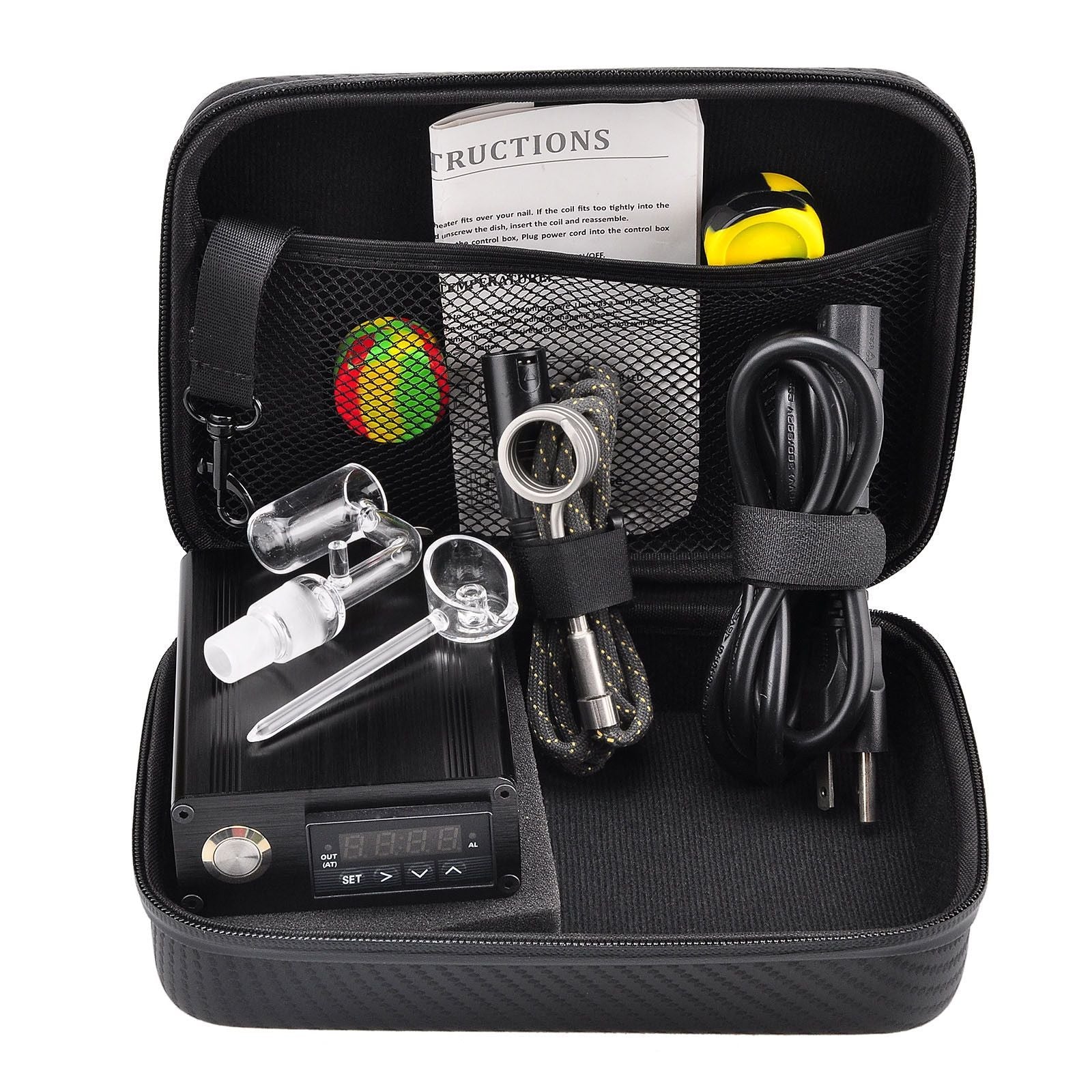 Quartz Enail Dab Kit - Complete Desktop Setup