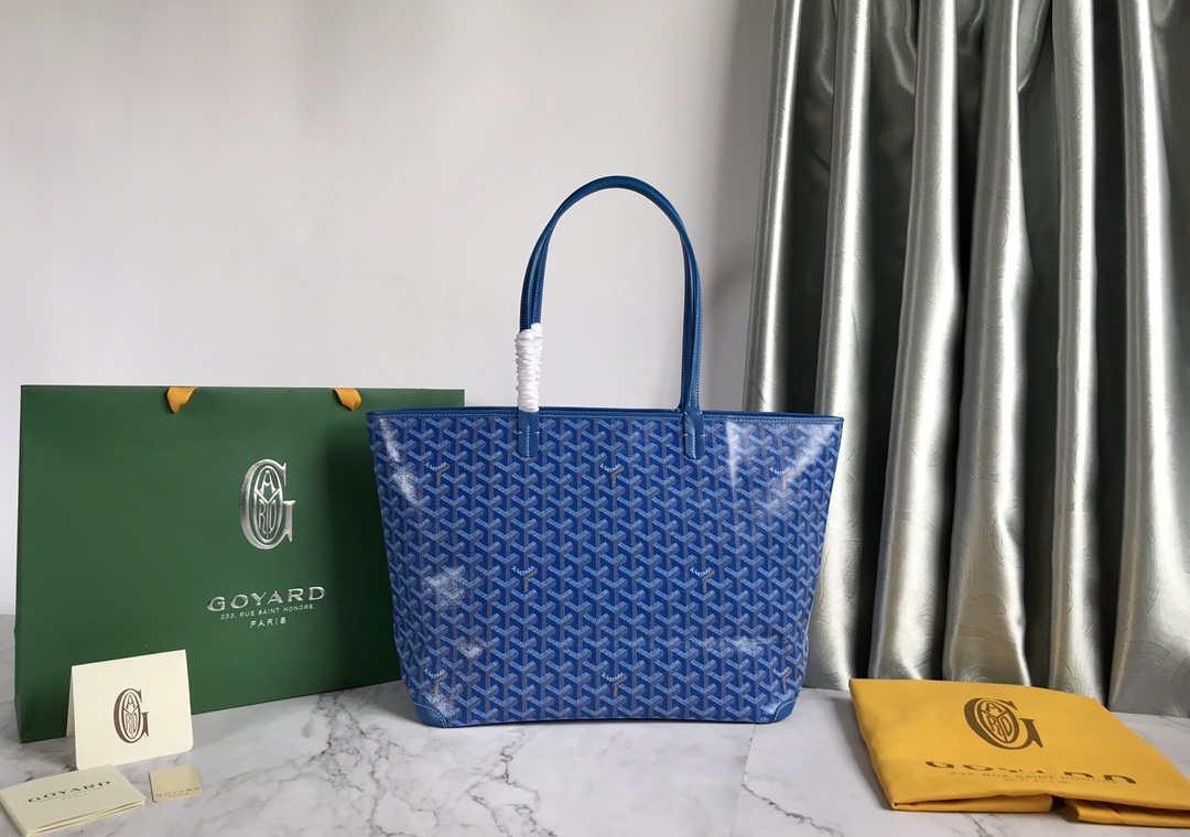 Replica Goyard MMLTY01CL03P Artois MM Bag Blue
