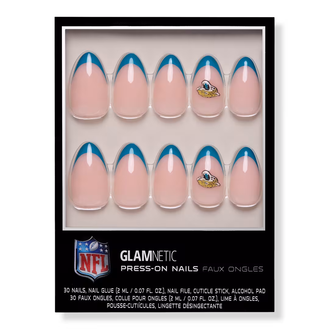 Glamnetic x Fanatics Nail  Jacksonville Jaguars Press-On Nails