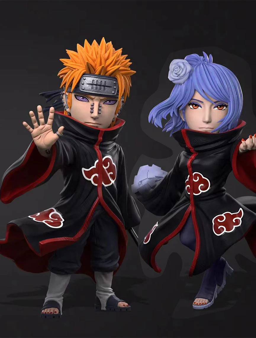 Power Studio - Akatsuki Second Series Pain & Konan | 晓组织第二弹 佩恩 & 小南