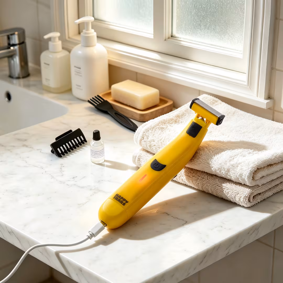 Happy Trails  The Buzz-Off Head-to-Toe Precision Trimmer