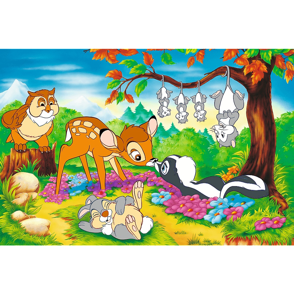 Puzzle Disney 160 El. 40-Lecie Trefl -Bambi I Leśni Przyjaciele