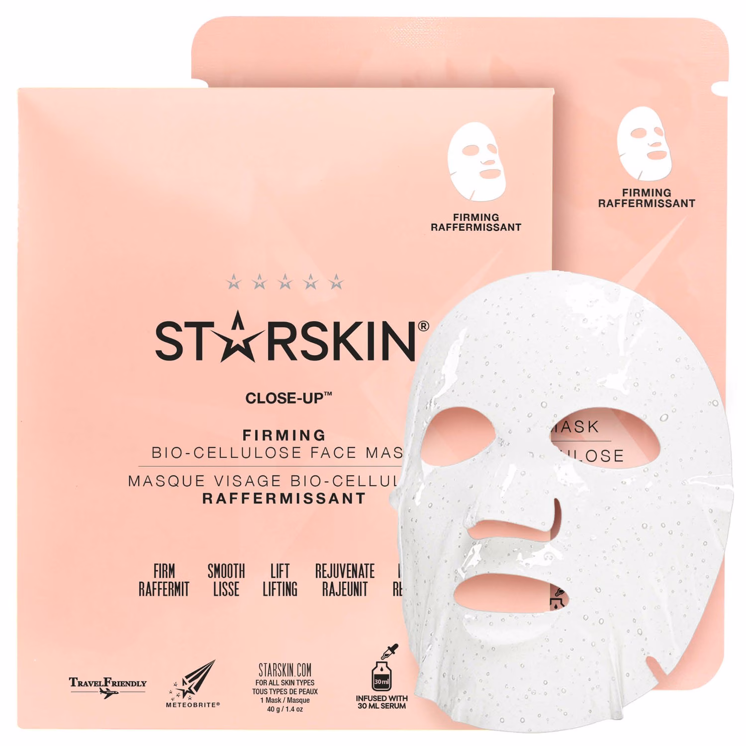 Close-Up™ Coconut Bio-Cellulose Firming Face Mask