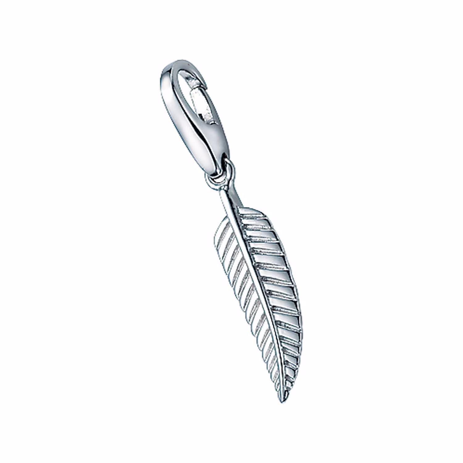 Charm Feder, Silber 925