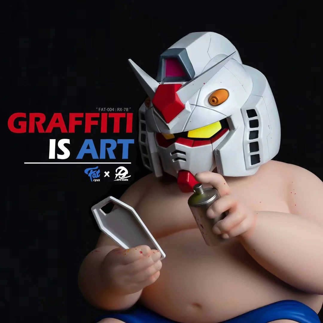 CPXX x DP9 Studio - Fatty Gundam Graffiti Artist | 胖祖 艺术家
