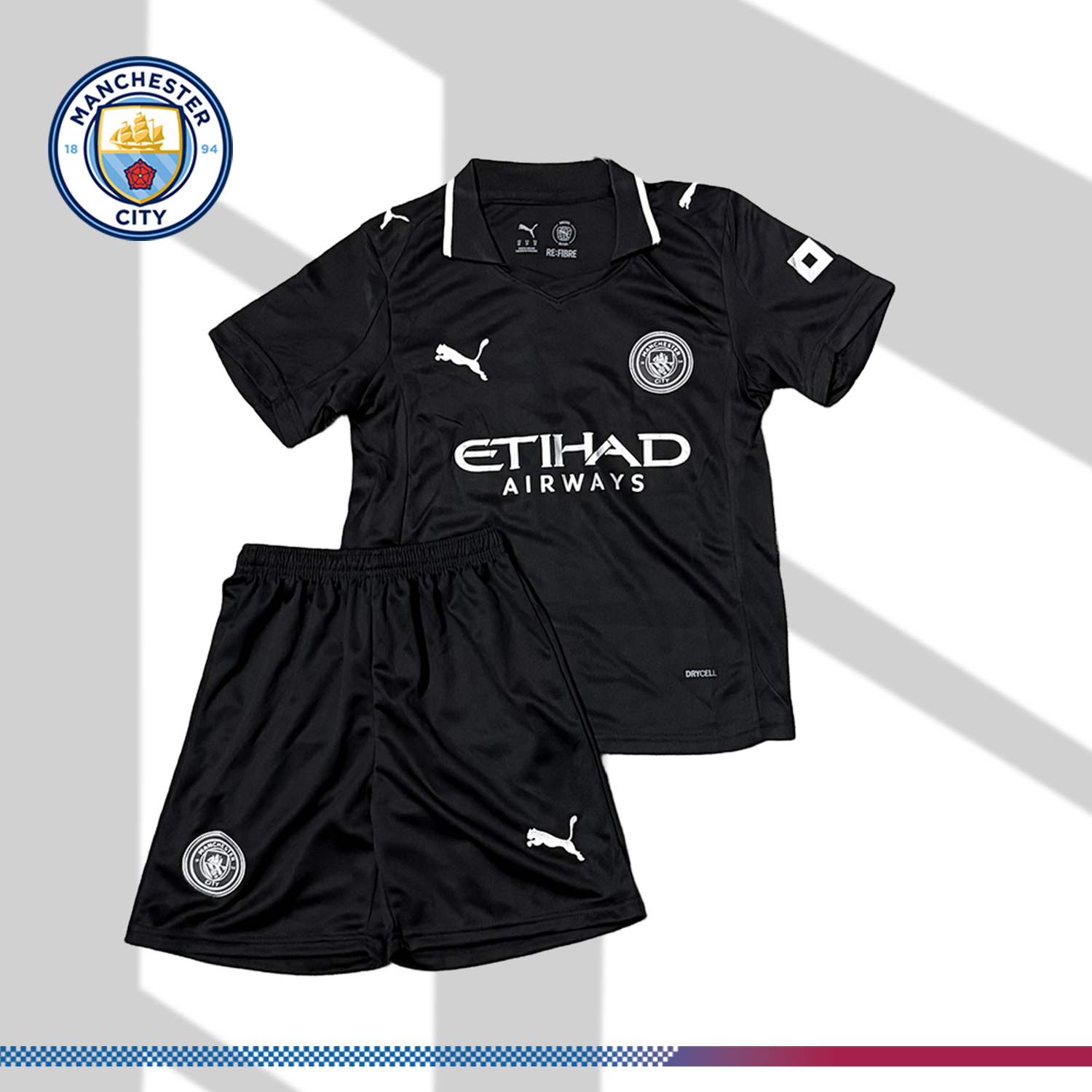 2025/2026 Manchester City FC Away Football Shirt (Adult Kit)