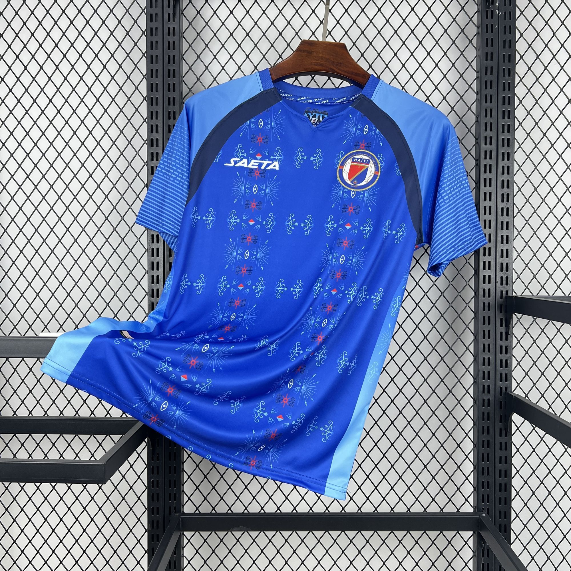 Mens Haiti 2026 World Cup Home Jersey1