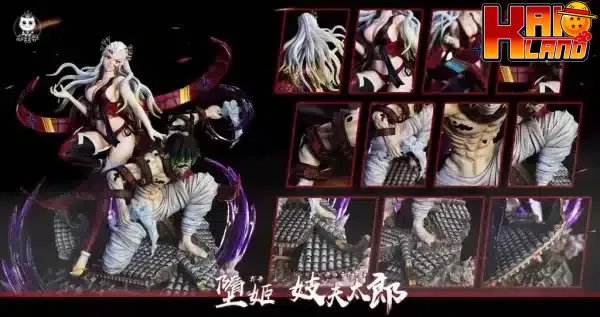 Kimetsu no Yaiba Princekin Studio Daki x Giyuutarou Resin Statue