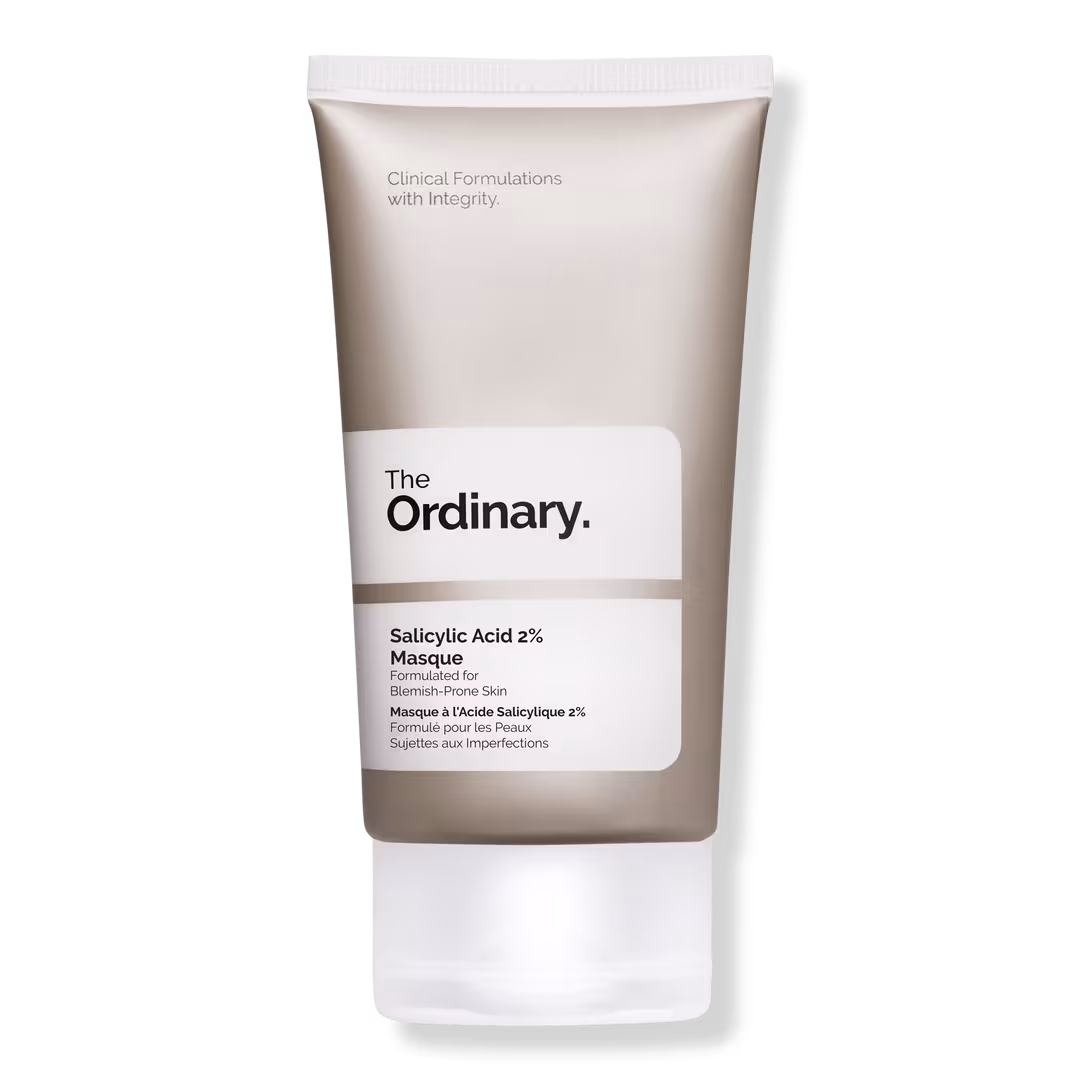 The Ordinary  Salicylic Acid 2% Masque Clarifying Charcoal & Clay Mask for Blemish Prone Skin