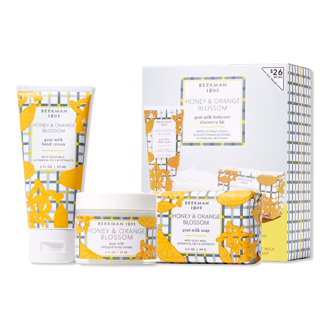 Beekman 1802  Honey & Orange Blossom Bodycare Discovery Kit