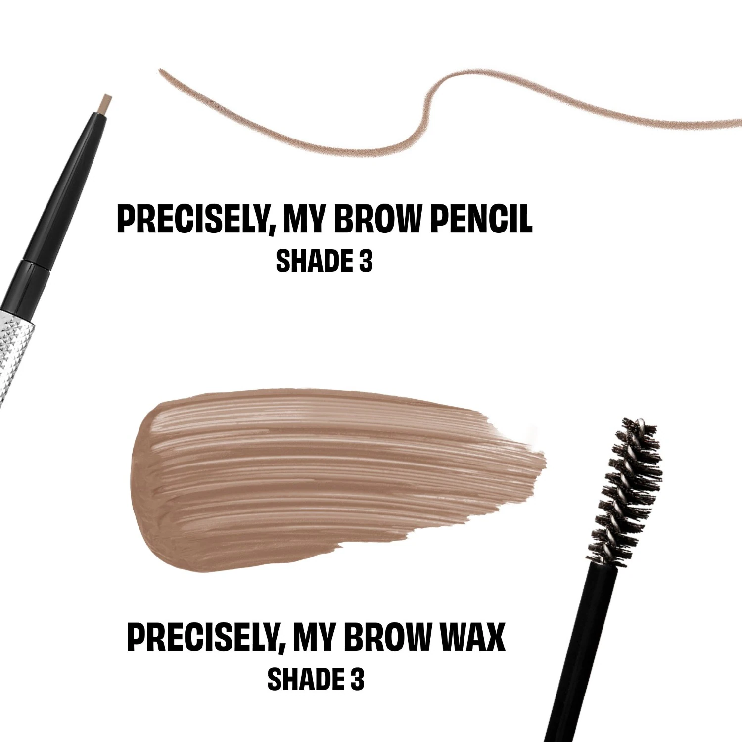Precisely, Power Up Shade 3 - Augenbrauen Set