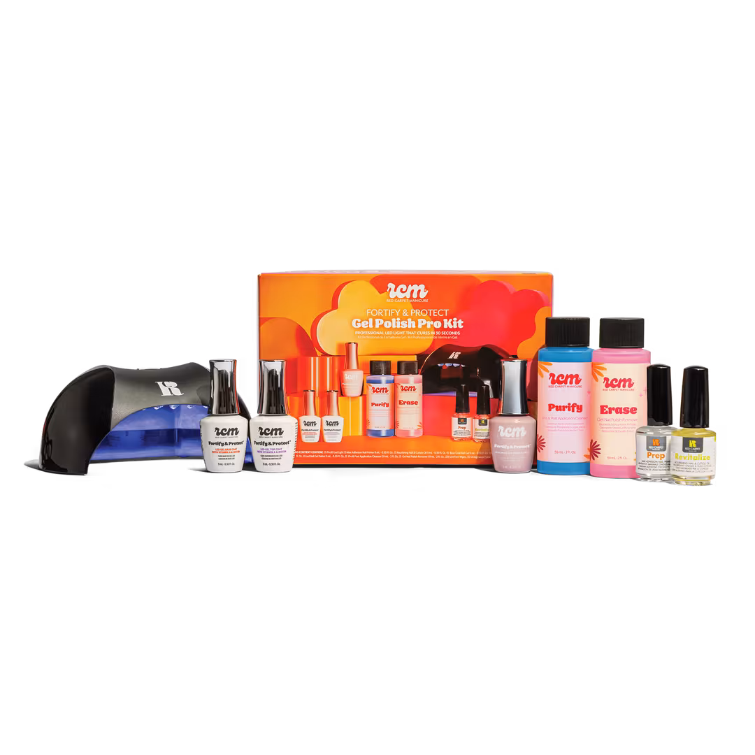 Red Carpet Manicure  Fortify & Protect Gel Polish Pro Starter Kit