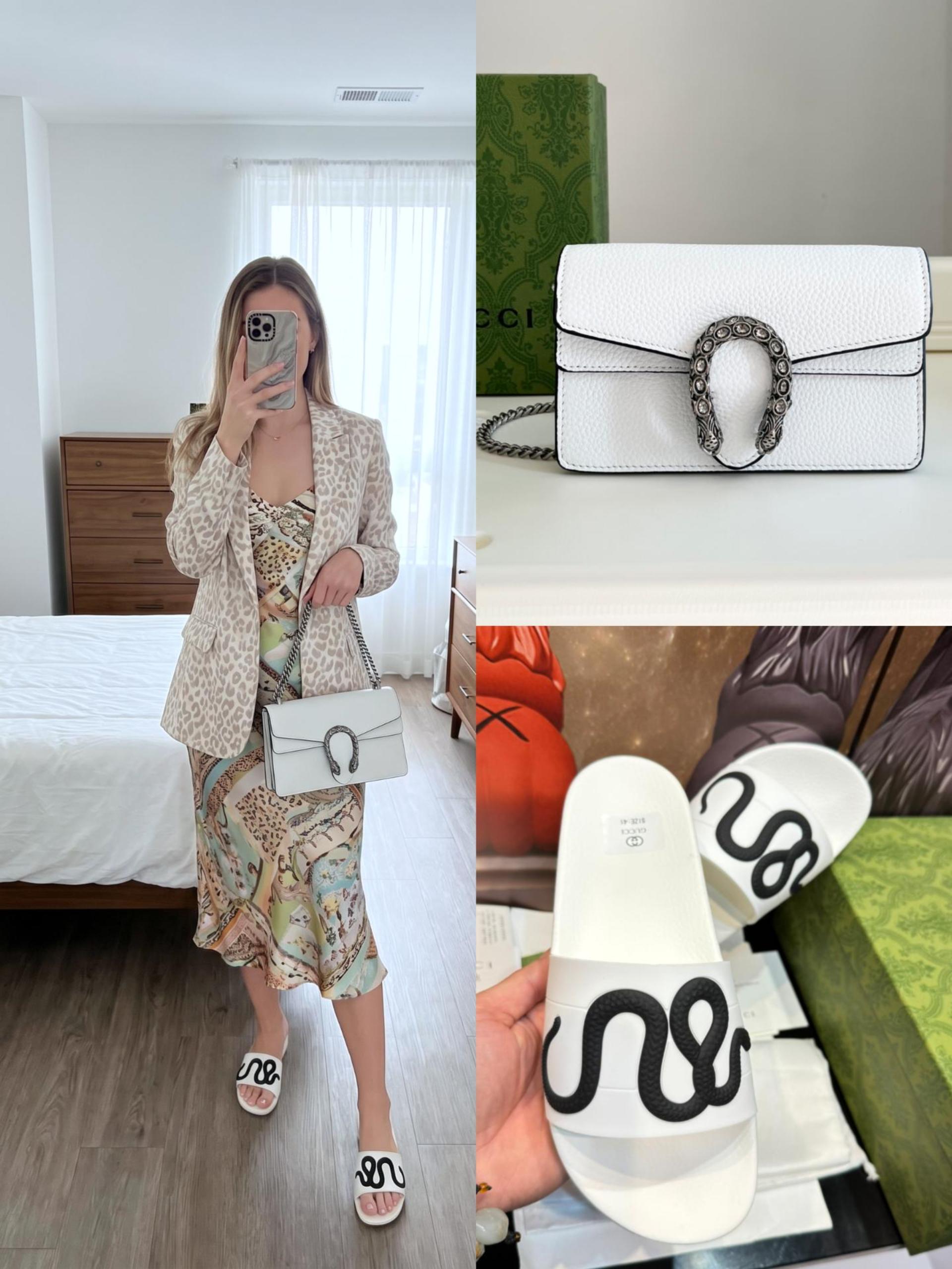Gucci Shoes & Bag Set