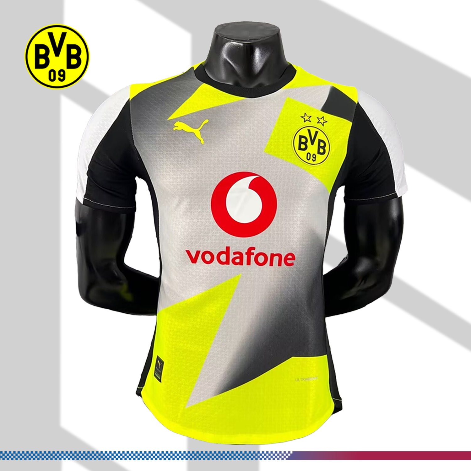 2025/2026 Dortmund Away Football Shirt (Player Edition)