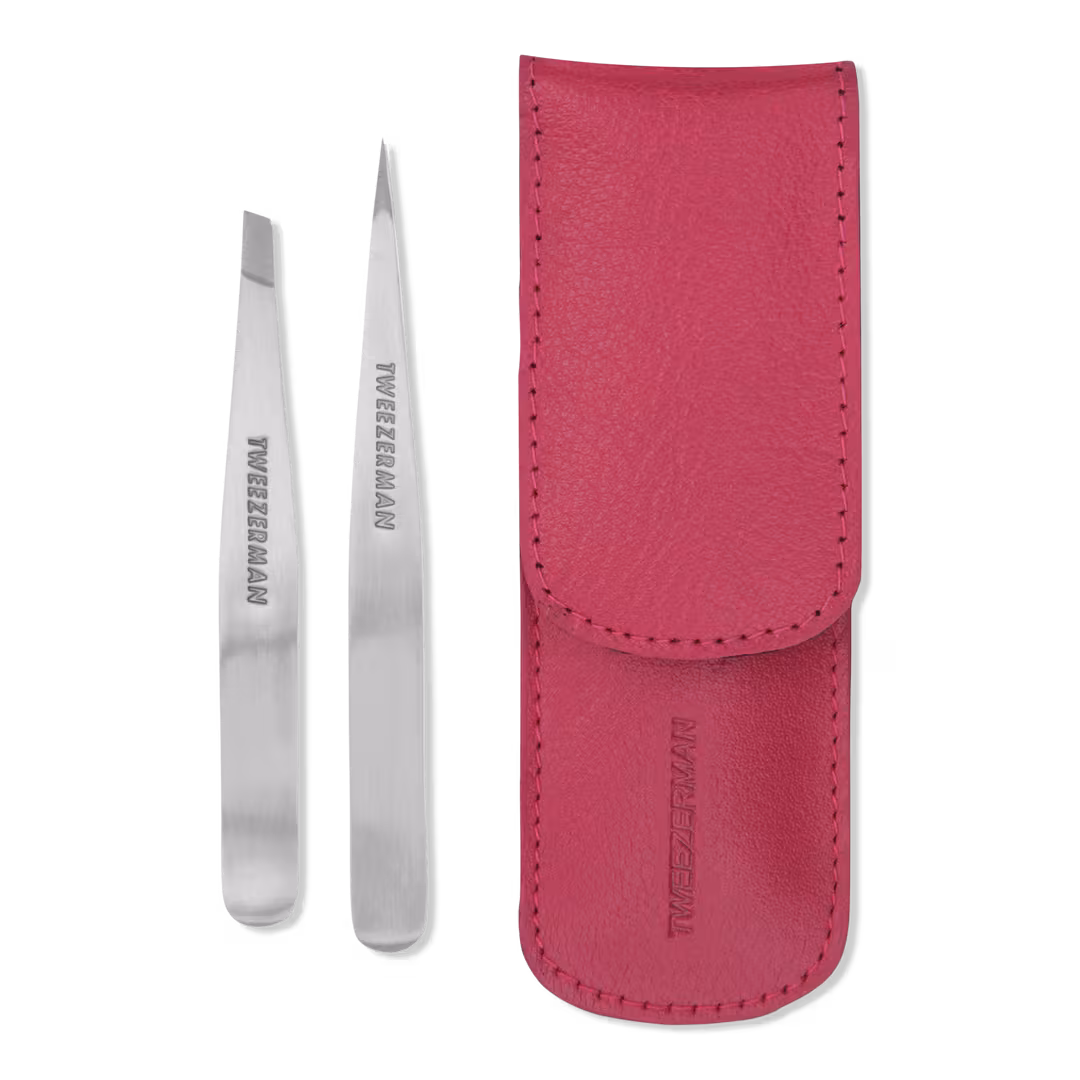 Tweezerman  Petite Tweeze Set with Color Case