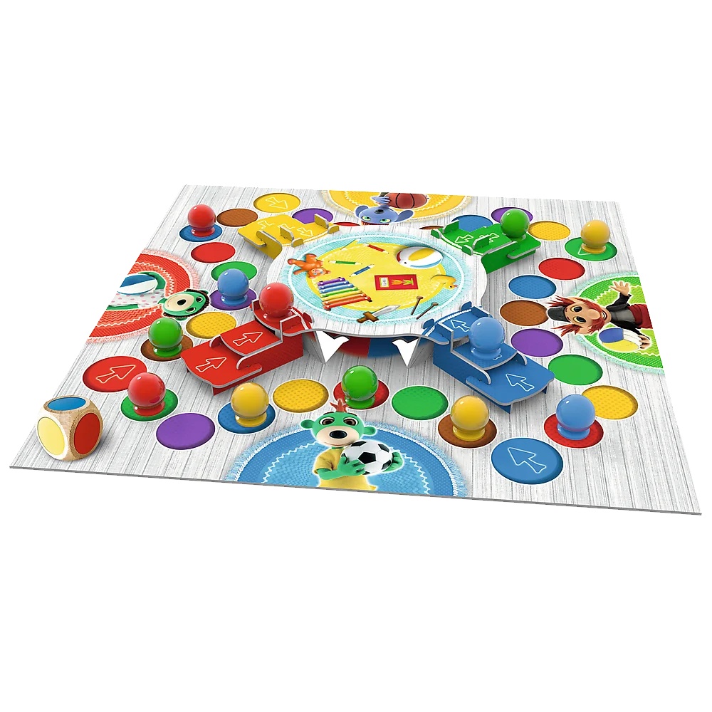 Gra Planszowa Rodzina Treflików Chińczyk Moja Pierwsza Gra