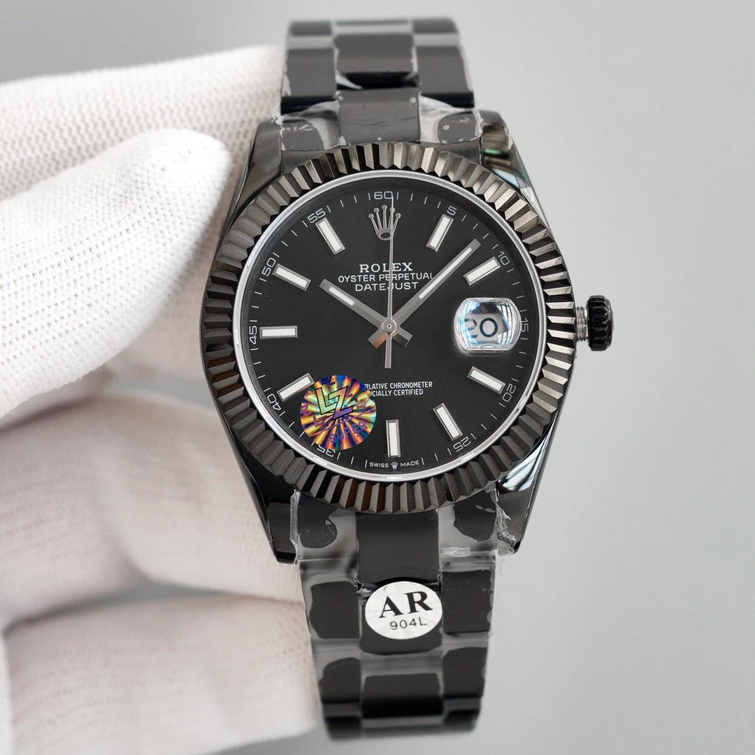 Rolex Watch DATEJUST 41MM CUSTOM BLACK PVD
