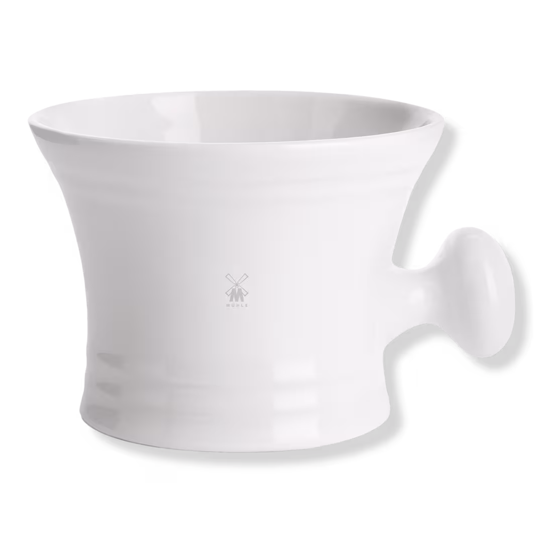 MÜHLE  Porcelain Shaving Mug with Handle