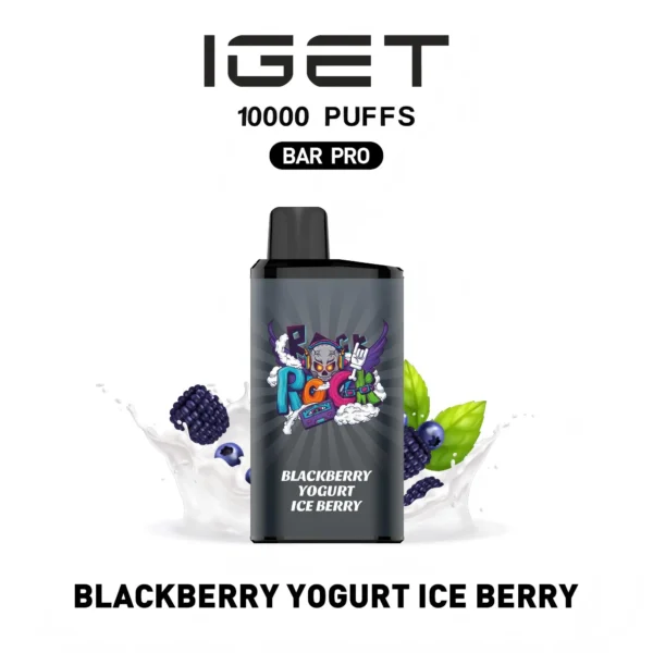 IGET BAR PRO 10000 Blackberry Yogurt Ice Berry