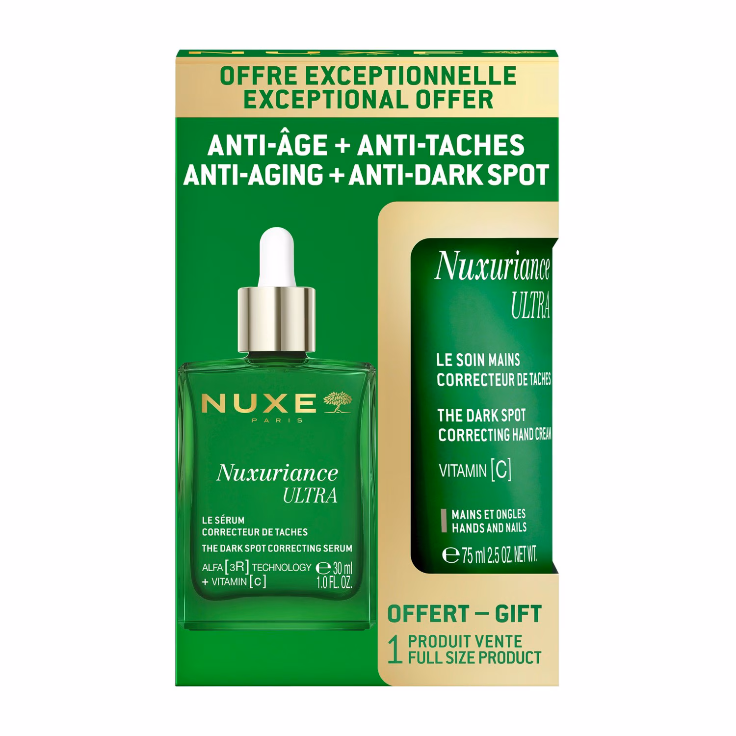 Das Duo Anti-Aging + Anti-Pigmentflecken