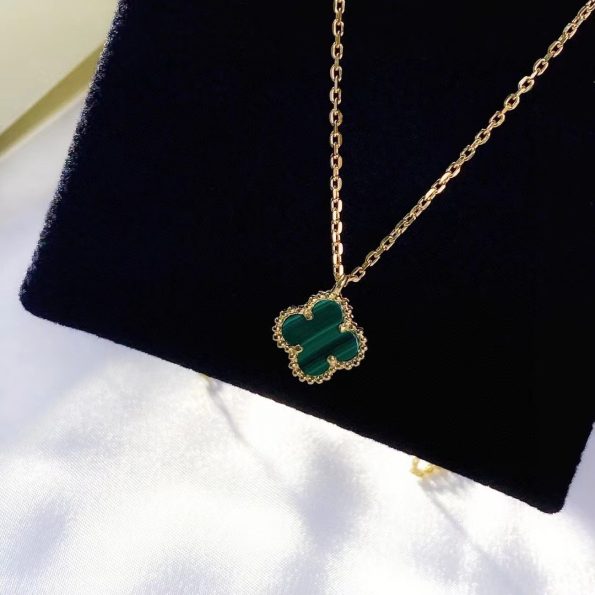 Van Cleef Necklace Dupe, Mini Four Leaf Clover Necklace
