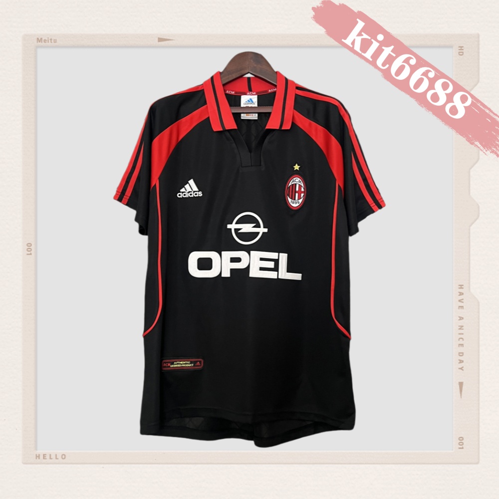 2000/2001 AC Milan Away Retro Football Shirt