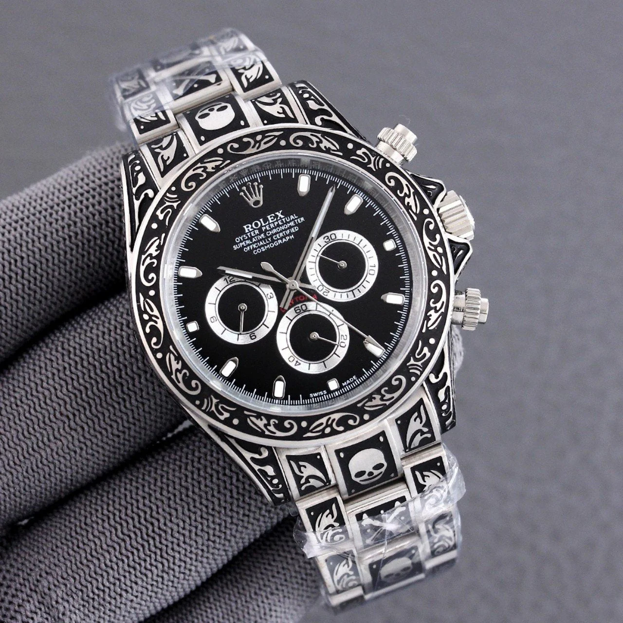 Rolex Watch DAYTONA 40 HAND ENGRAVED RARE Watch
