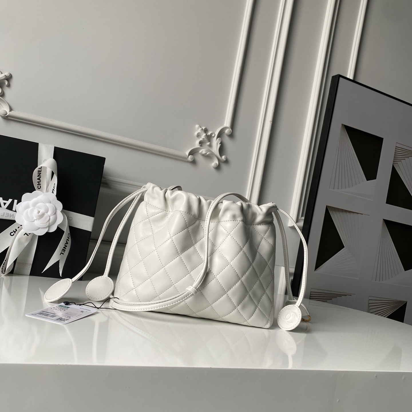 Chanel 26S classic diamond grid diagonal cross bag