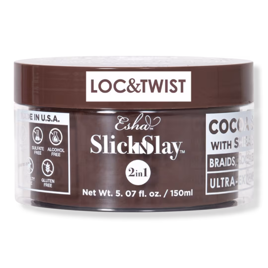 Esha  Slick N Slay 2-IN-1 Braid & Edge Gel - Cocoa