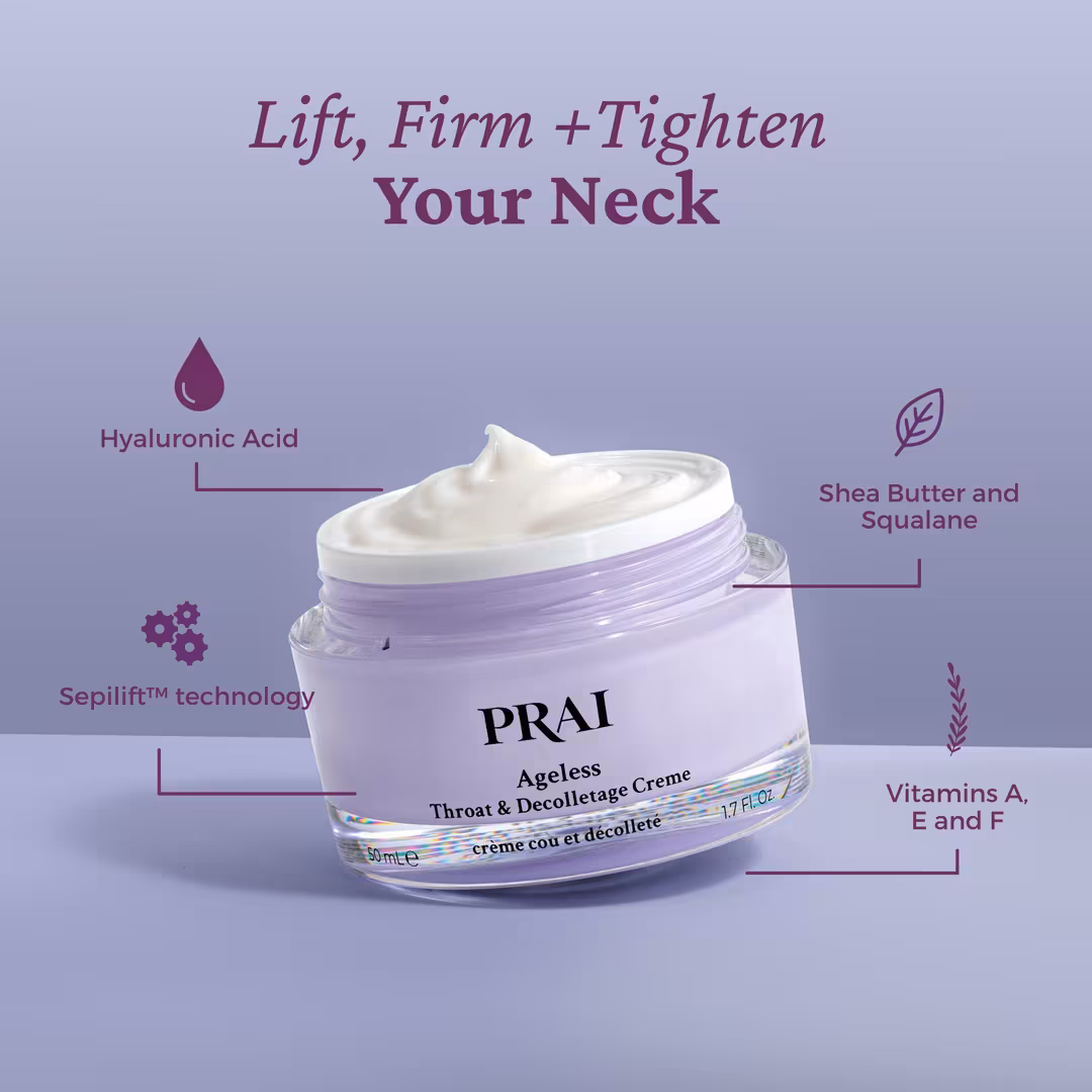 PRAI Beauty  Ageless Throat & Decolletage Creme