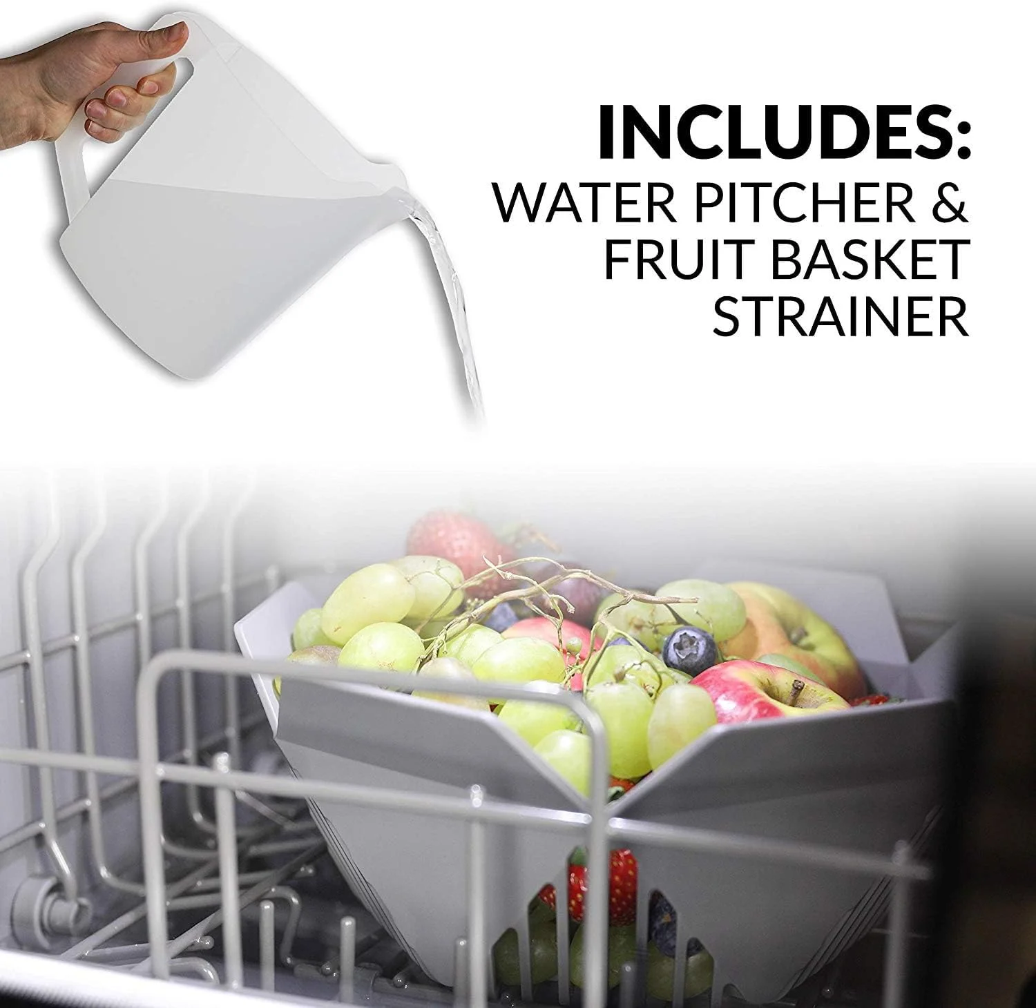 Farberware Countertop Dishwasher with 5L Water Tank Portable Dish Washer for Homes & RVs