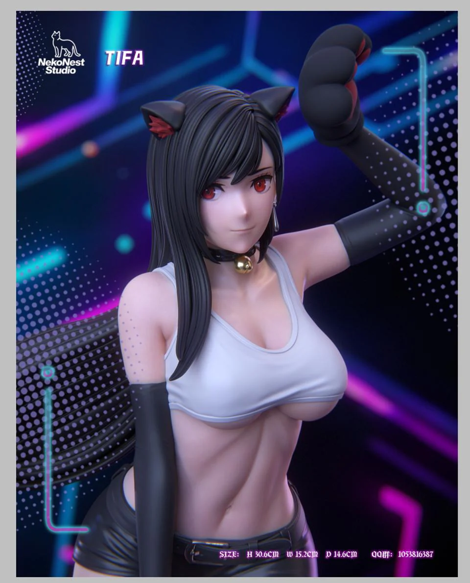 Final Fantasy - Catwoman Tifa | 1:6 Resin Statue | by NekoNest Studio